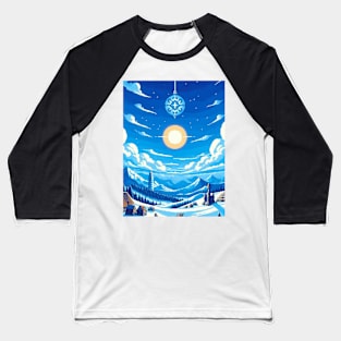 Heavenly Sky Baseball T-Shirt